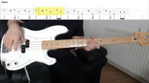 Smokie - Living Next Door To Alice - Bass cover with tabs