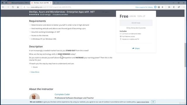 Microsoft Azure Scrum and Micro-services Coding Help by Learn Part 06 смотреть онлайн