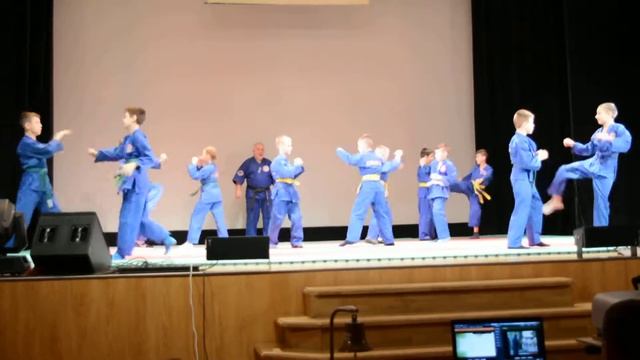 45-лет Рублёвской школе рукопашного боя ШАО-КВОН. Часть 1. смотреть онлайн