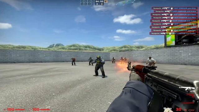 Мой первый Ролик, как я на тренировке CS:GO смотреть онлайн