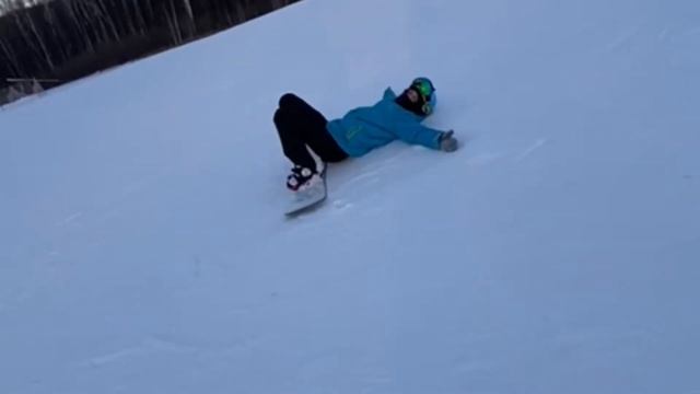 Мой первый раз, учимся кататься на сноуборде смотреть онлайн