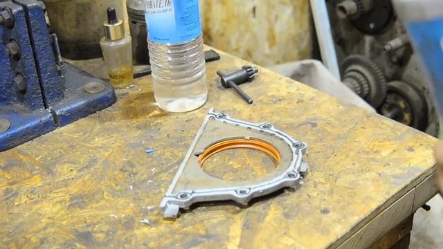 ВАЗ 2115 правильная установка сальников коленвала смотреть онлайн