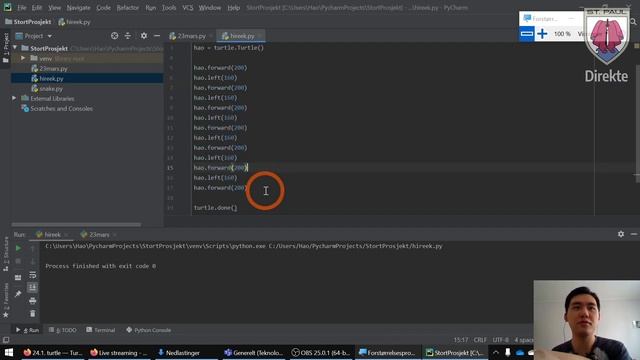 Uke 13: Python med Turtle (Teknologi i praksis) смотреть онлайн