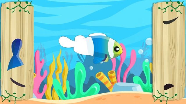 FISH Puzzles for Kids and Toddlers! Learn SHAPES смотреть онлайн