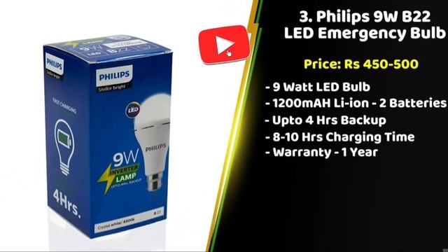 Best Rechargeable LED Bulb?| Top 5 Best Inverter Bulb?| Best emergency Bulb?for home смотреть онлайн