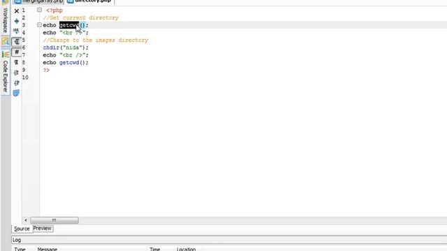 php training-chdir() in php by NidaBalol смотреть онлайн