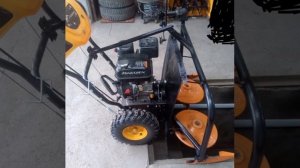 Роторная косилка на снегоуборщика