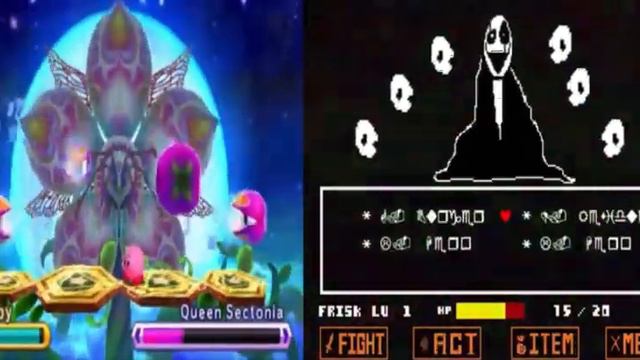 Moonstruck Gaster (Kirby Triple Deluxe X Undertale [fanmade] Mashup) смотреть онлайн