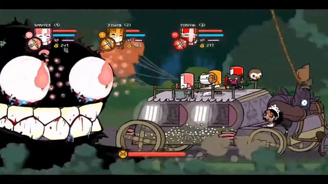 Castle Crashers. Прохождение. Кооператив #3 смотреть онлайн