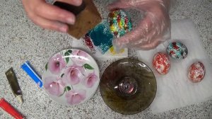 Как покрасить яйца на пасху. Крашу пищевыми красителями!
