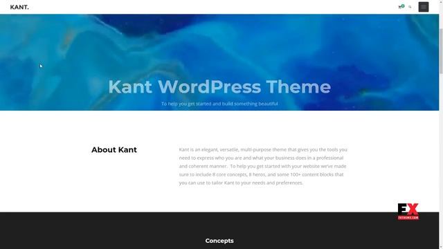 Kant - A Multipurpose WordPress Theme for Startups, Creatives and Fre смотреть онлайн