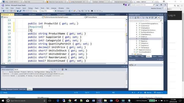 Connecting to an existing database in ASP.NET Core 2.x app with Entity Framework 2.x смотреть онлайн