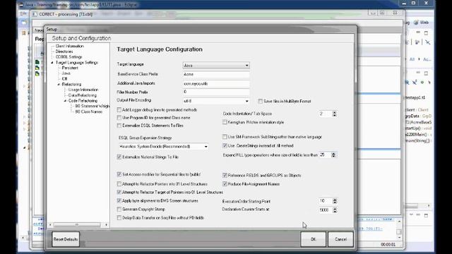 COBOL to Java / C# Tutorials 6. CORECT Setup - reducing need for libraries смотреть онлайн
