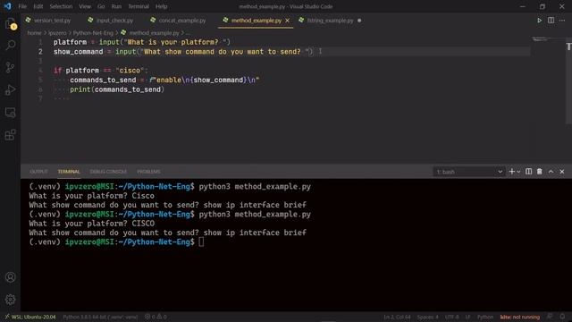 Python String Methods: Explained | Intro to Python for Network Engineers смотреть онлайн
