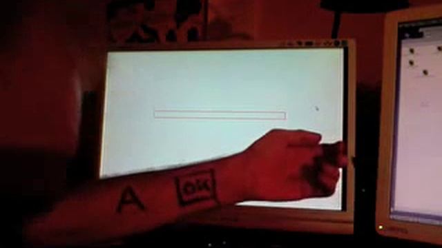 hand-drawn virtual keyboard sending plain text to server :-) смотреть онлайн