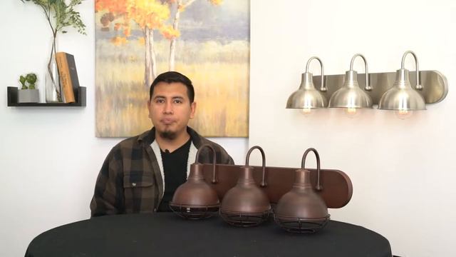 Kira Home Liberty 24" 3-Light Modern Industrial Vanity/Bathroom Light | Showcase Video смотреть онлайн