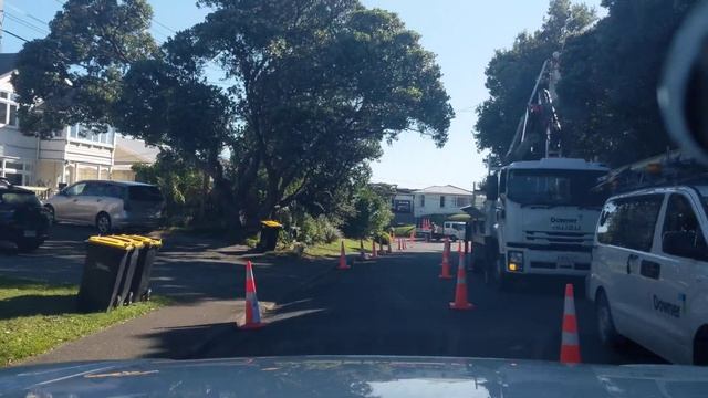 Seatoun Heights Road three way stop/go TMP setup - Seatoun Heights Road Northbound fixed mount смотреть онлайн