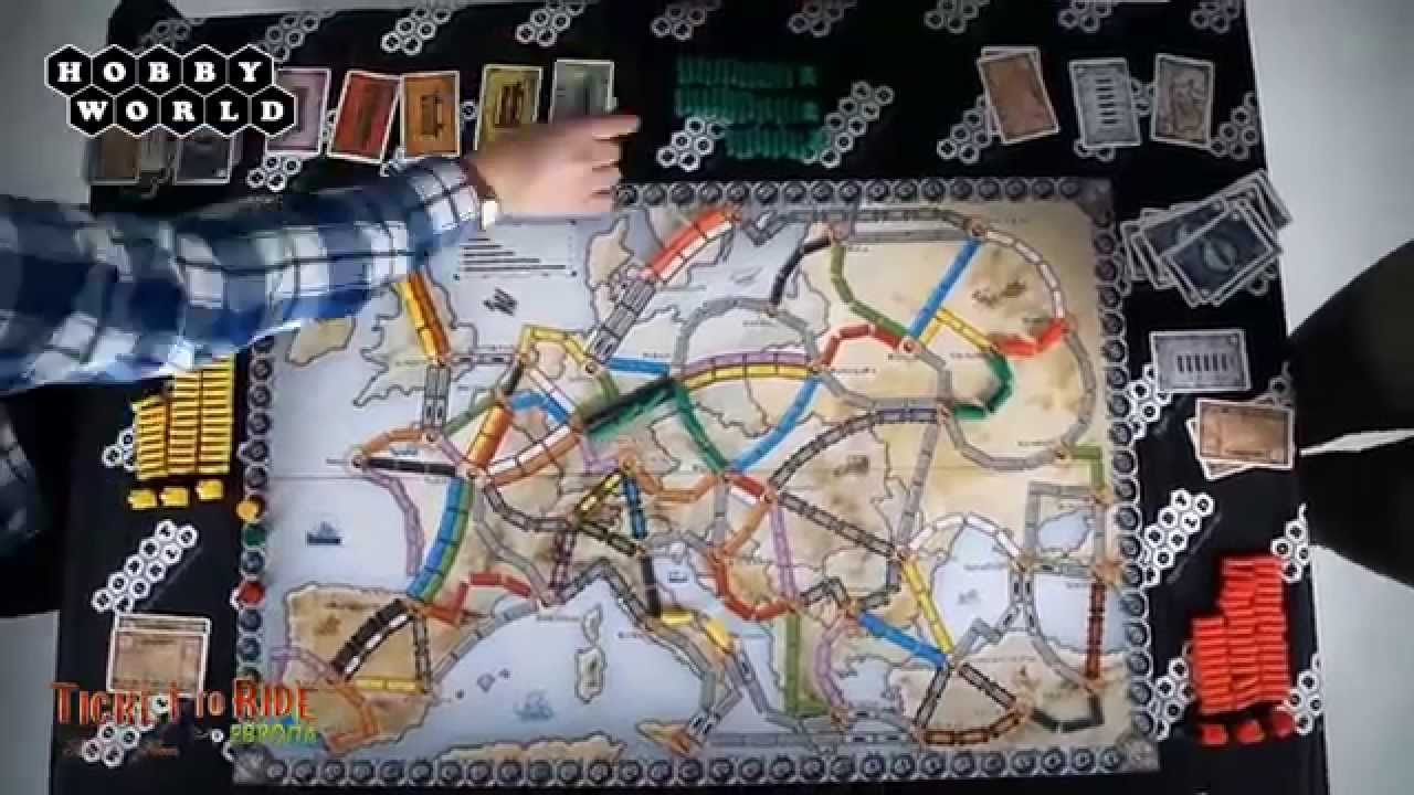 Настольная игра «Ticket to Ride: Европа» — обзор. смотреть онлайн