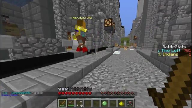 Minecraft Мини игры. Ковбои против пришельцев? смотреть онлайн