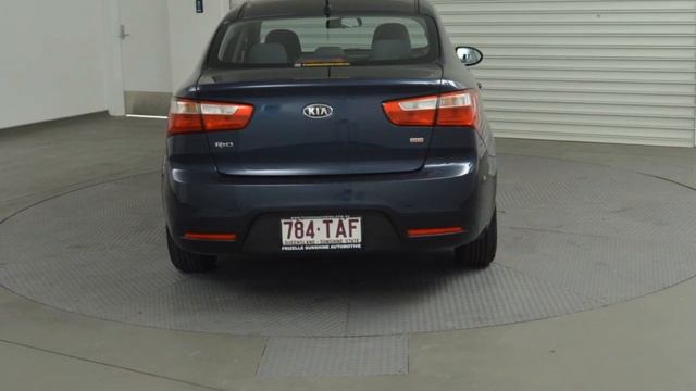 2012 Kia Rio UB MY12 SI Blue 6 Speed Sports Automatic Sedan