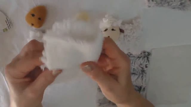 Oveja De Tela. Tutorial Oveja-rebaño. Мастер класс- овечки из ткани. Мастер-класс Tetyana Shchepkin