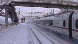 Электропоезд ЭВС2-04 "Сапсан" сообщением Санкт-Петербург - Москва