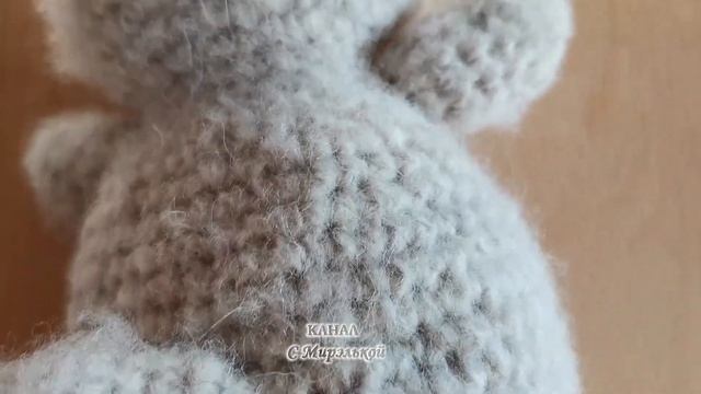 Экономим на чесалке.Чем начёсывать вязаные игрушки.Используем подручные средства. #игрушки#knitting смотреть онлайн