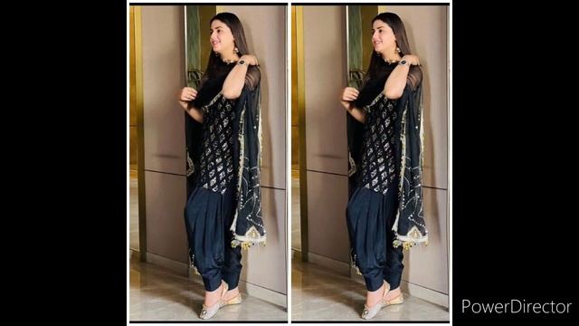Black colour patiyala suit design 2023 / काले रंग के पंजाबी सूट की डिजाइन / black colour suit смотреть онлайн