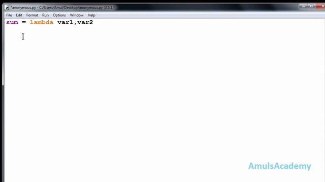 Python Programming Tutorial - Anonymous function | Lambda Function смотреть онлайн