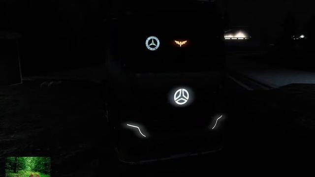 #обзор+тесты Мод Mercedes Benz New Actros 2019 V1.8 для ETS 2 (1.44.x)