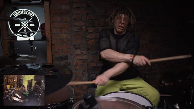 10AGE - ПУШКА (drum cover by Dima Chernyh) смотреть онлайн