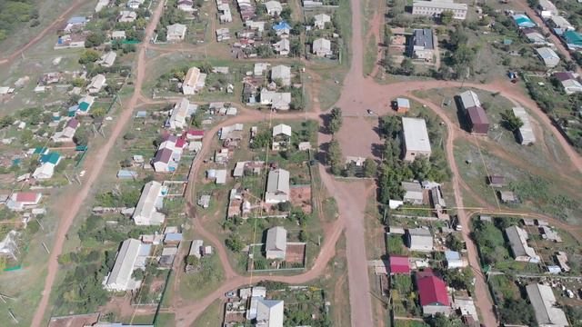Посёлок Садовый с квадрокоптера,с высоты птичьего полета 180 метров.Часть 1. смотреть онлайн