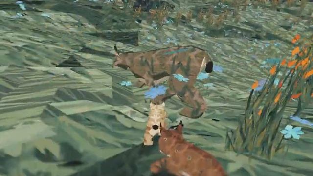 Paws-A Shelter 2 Game(симулятор рыси) 1 часть