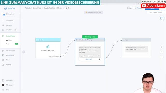 Manychat JSON Tool korrekt einrichten - Einfache Schritt für Schritt Erklärung смотреть онлайн
