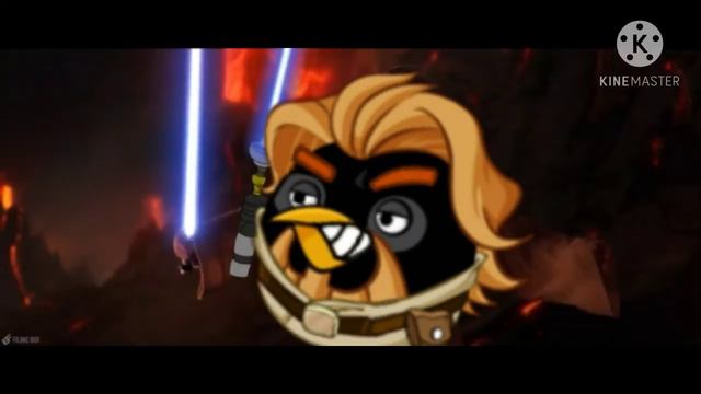 Anakin vs Obi Wan but Angry Birds [REMASTERED] смотреть онлайн