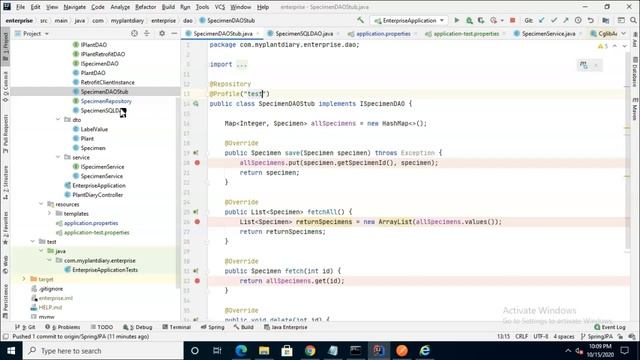 Create test environment in CircleCI CI/CD with @Profile and Spring Boot смотреть онлайн