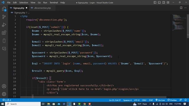 Login and Registration Form in PHP and MySQL | Registration and Login System with PHP and MySQL смотреть онлайн