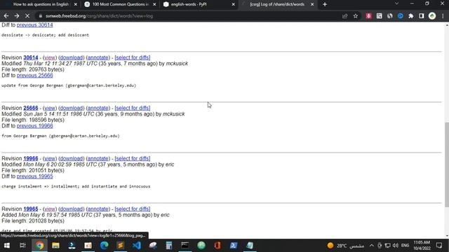 get list of english words python смотреть онлайн