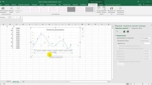 Аппроксимация в Excel