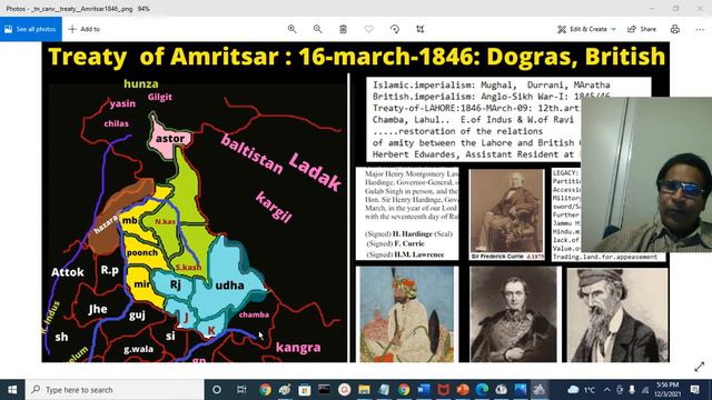 Treaty Of Amritsar -2:  1846 : Raja Ghulab Singh Dogra | Punjab History| Jammu & Kashmir : Jay Redd