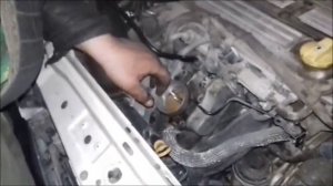 OPEL Zafira. Очистка дроссельной заслонки.