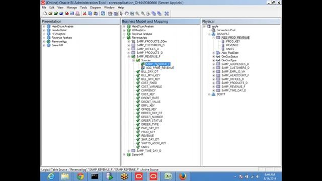 OBIEE Aggregate LTS 2014 08 14 08 17 смотреть онлайн