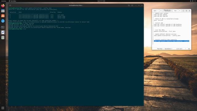 Setup Java development environment on Ubuntu смотреть онлайн