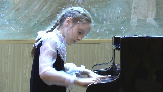 Прокофьев Тарантелла, исп. Катя Цишкевич (9 лет) преподаватель Разумовская Л. М. ДШИ им. Рихтера смотреть онлайн