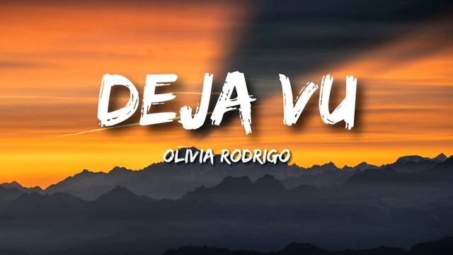 Olivia Rodrigo - deja vu смотреть онлайн