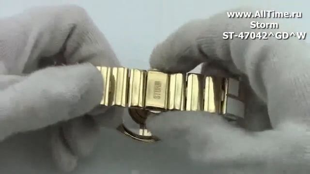 Обзор. Женские наручные часы Storm ST-47042/GD/W смотреть онлайн