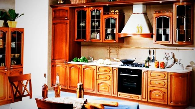 Кухни с фасадами "Массив" в Одинцово смотреть онлайн