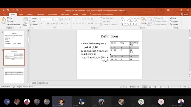 Lecture: 15 Cumulative & Relative freq смотреть онлайн