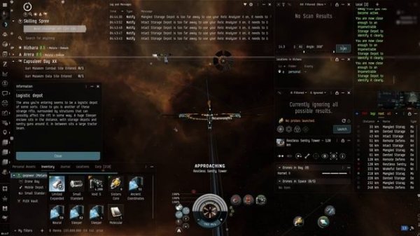 EVE Online | standard sleeper cache (Metamorphosis : omega clone)