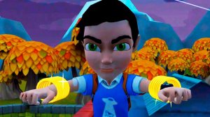 Дарк Ридл 2 ХЭЛЛОУИН НОЧНОЙ ПОЛЕТ - Привет Сосед мультик прохождение Мультик игра для детей